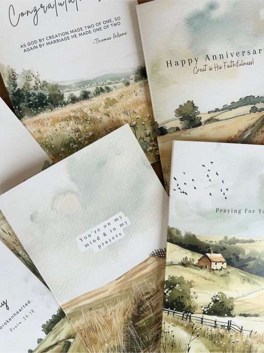 Watercolor Mixed Occasions Collection